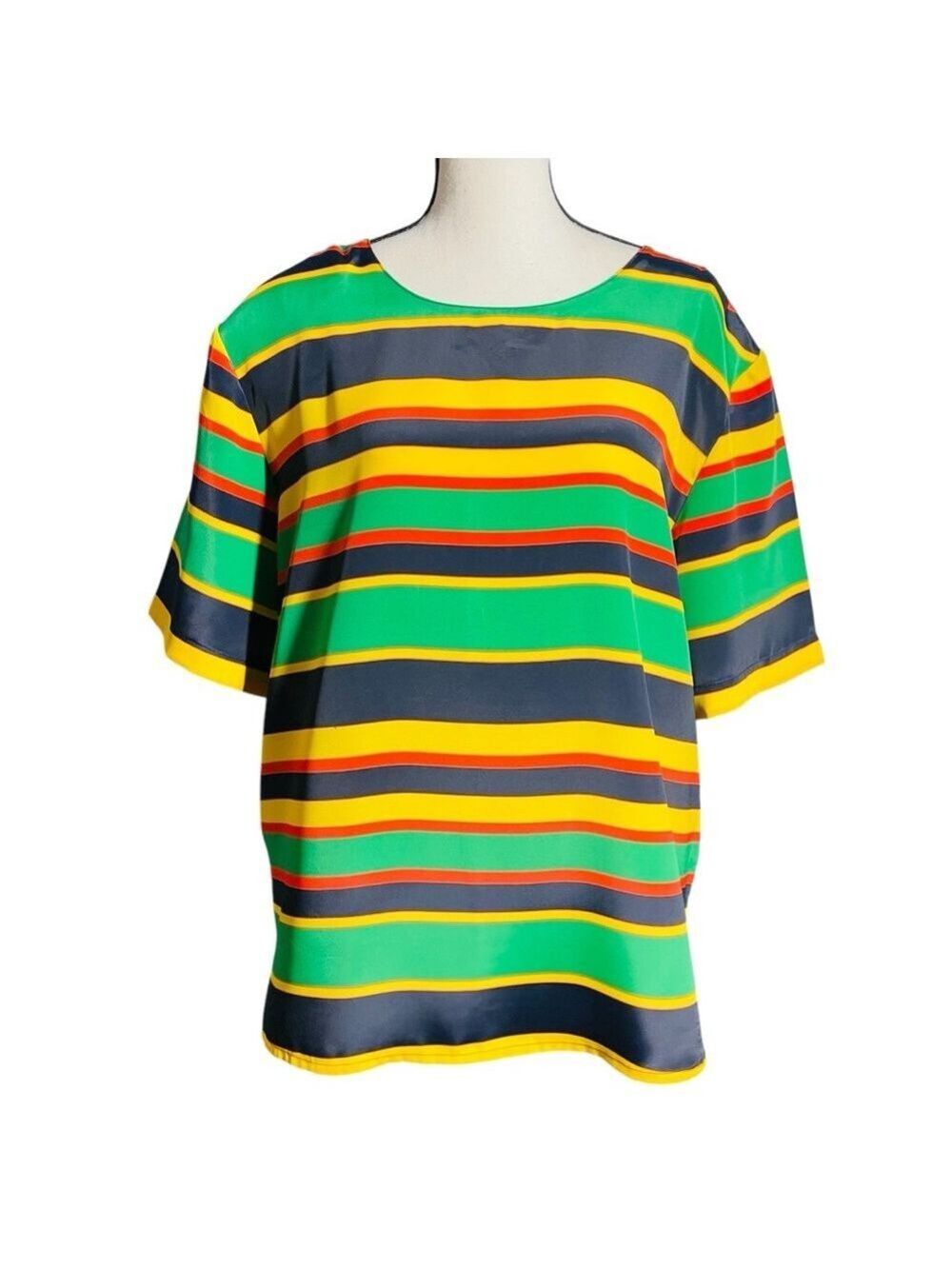 TanJay Striped Multicolor Women's Top